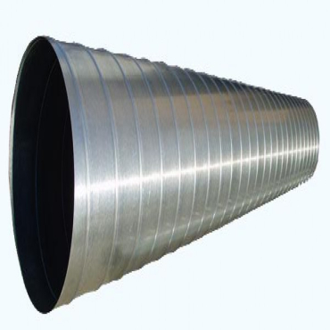 Zinc air duct. 0.3 m.